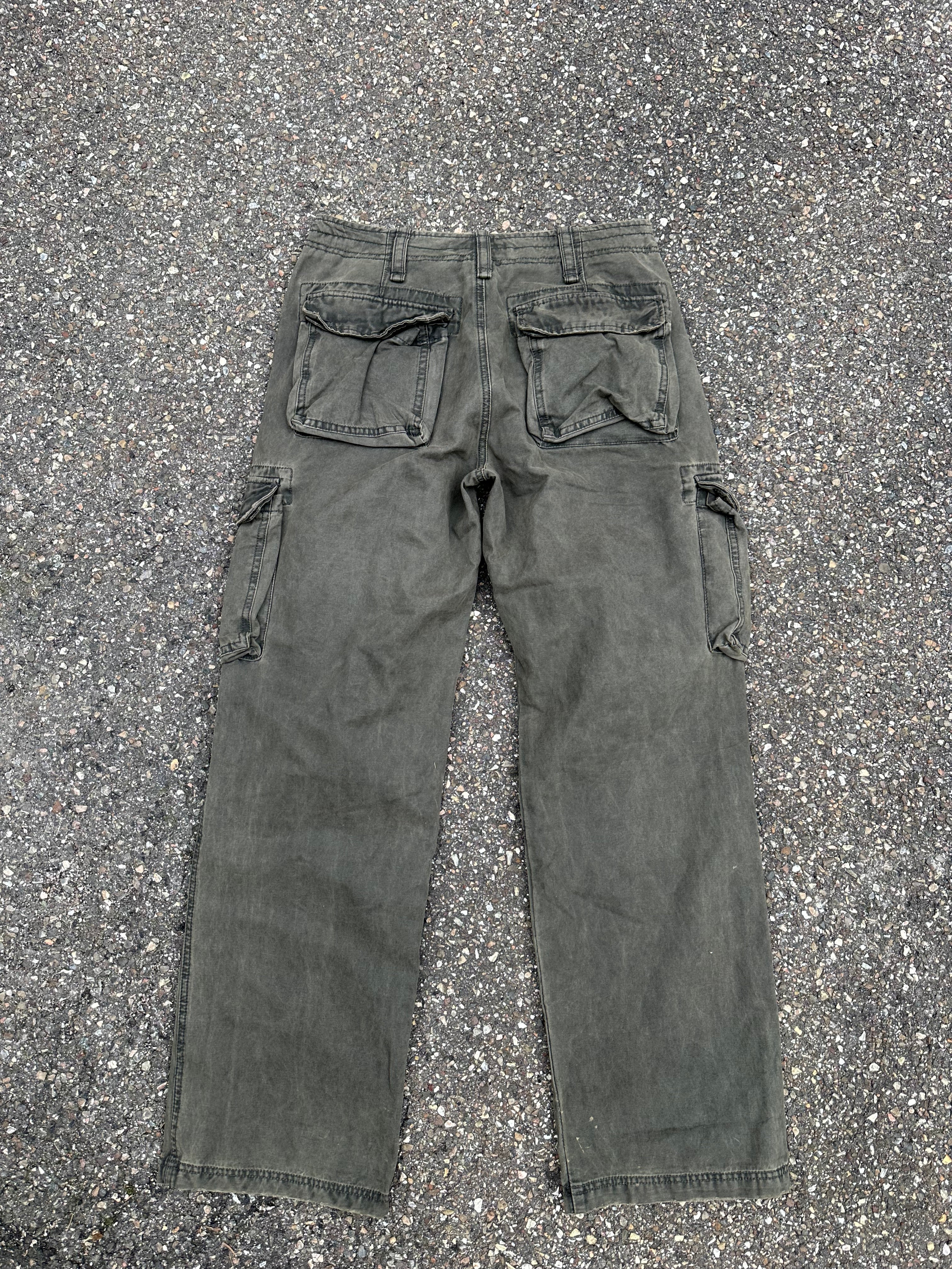 90s Public Enemy Cargo Pants (S-M