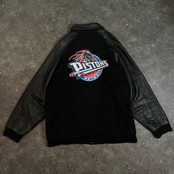 90s Detroit Pistons Nike Varsity Jacket (XL)