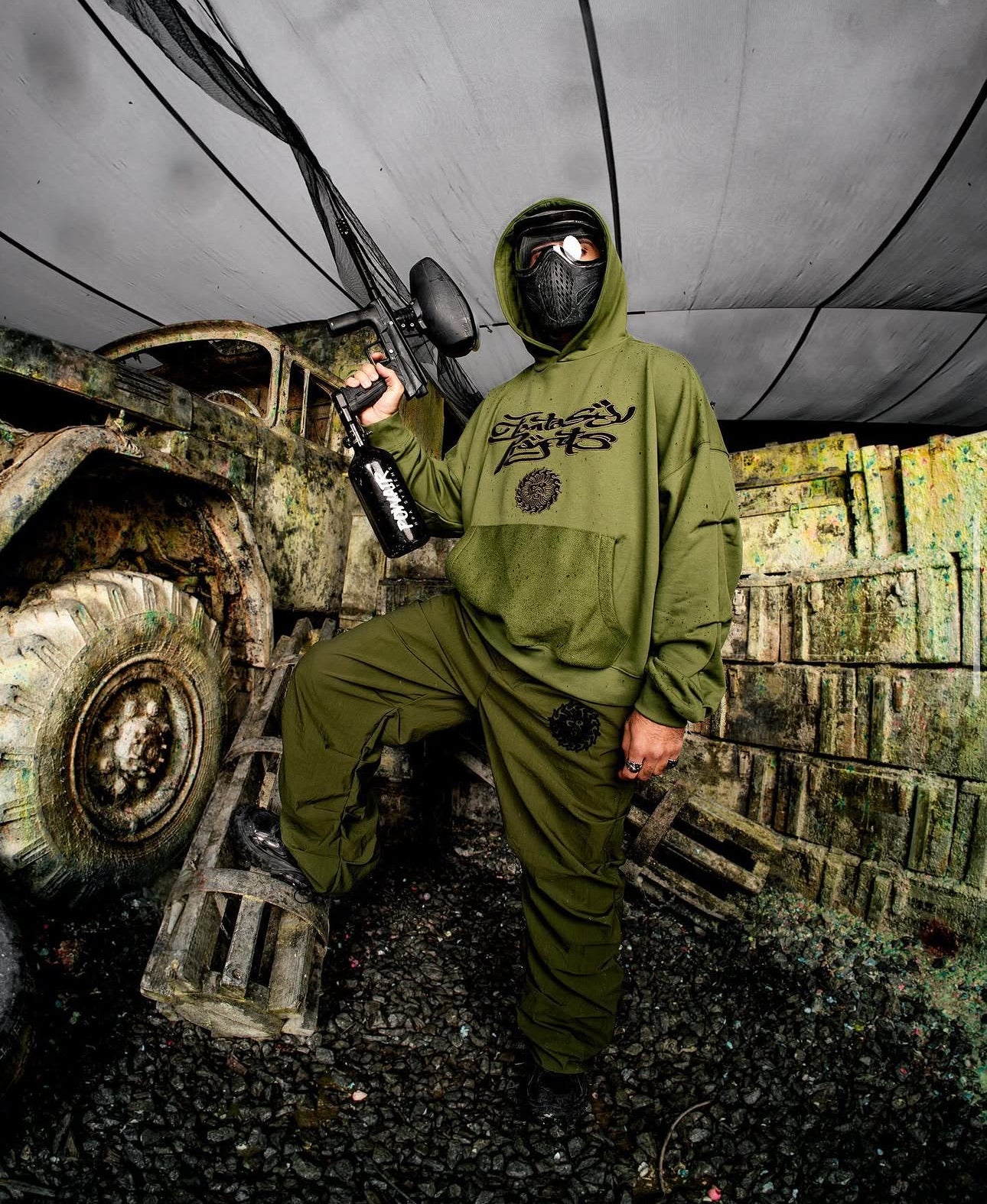 Fantasy Project Stacked Trackpants (XS/L/XL)