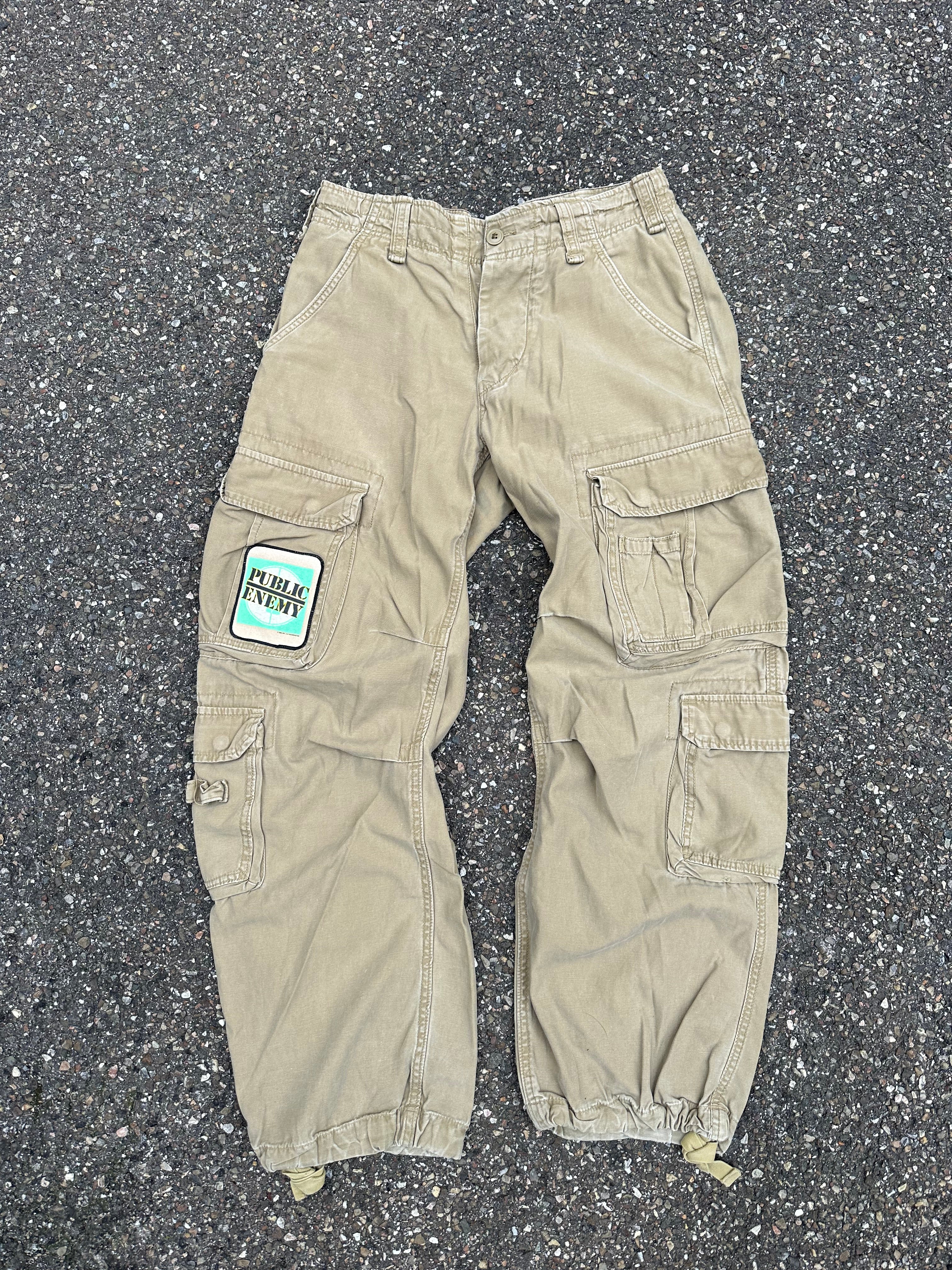 90s Public Enemy Cargo Pants (S-M)