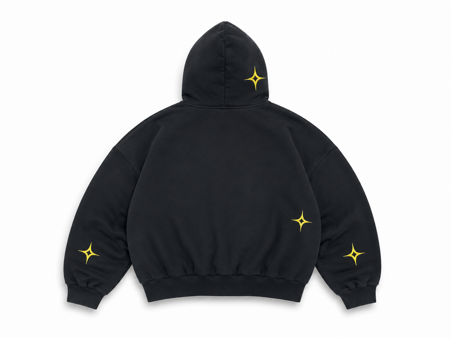 Devil Love Star Hoodie Yellow (S/M/L)