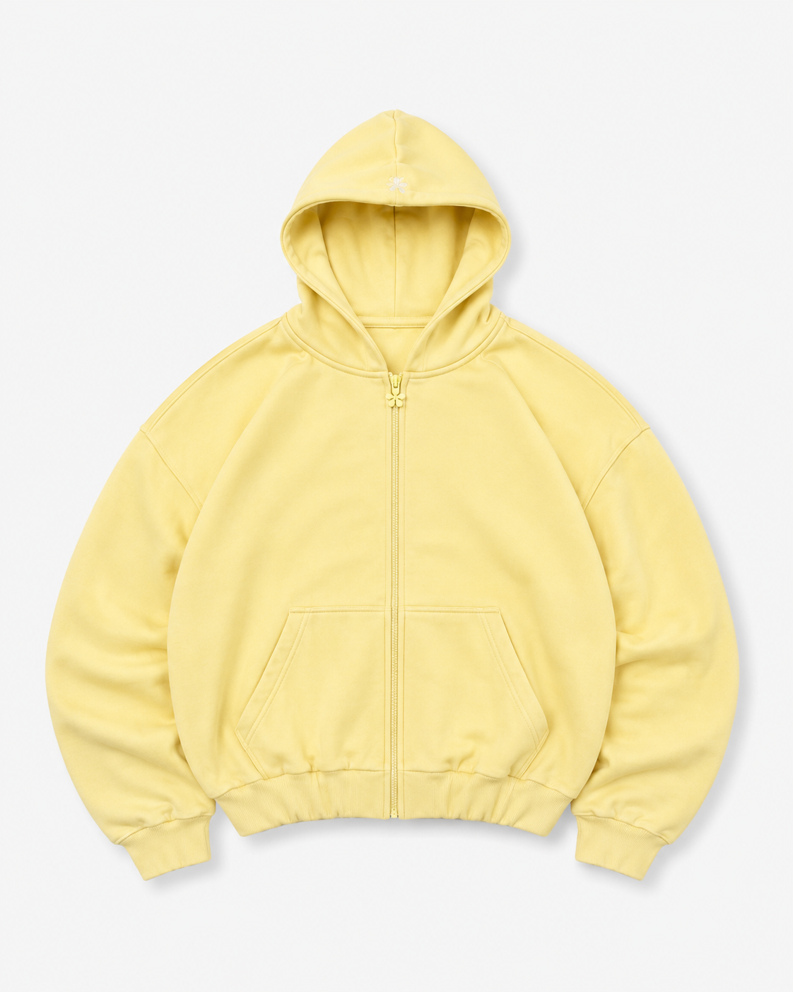 Herisson Double Layered Zip Yellow (XS/S/M/XL)