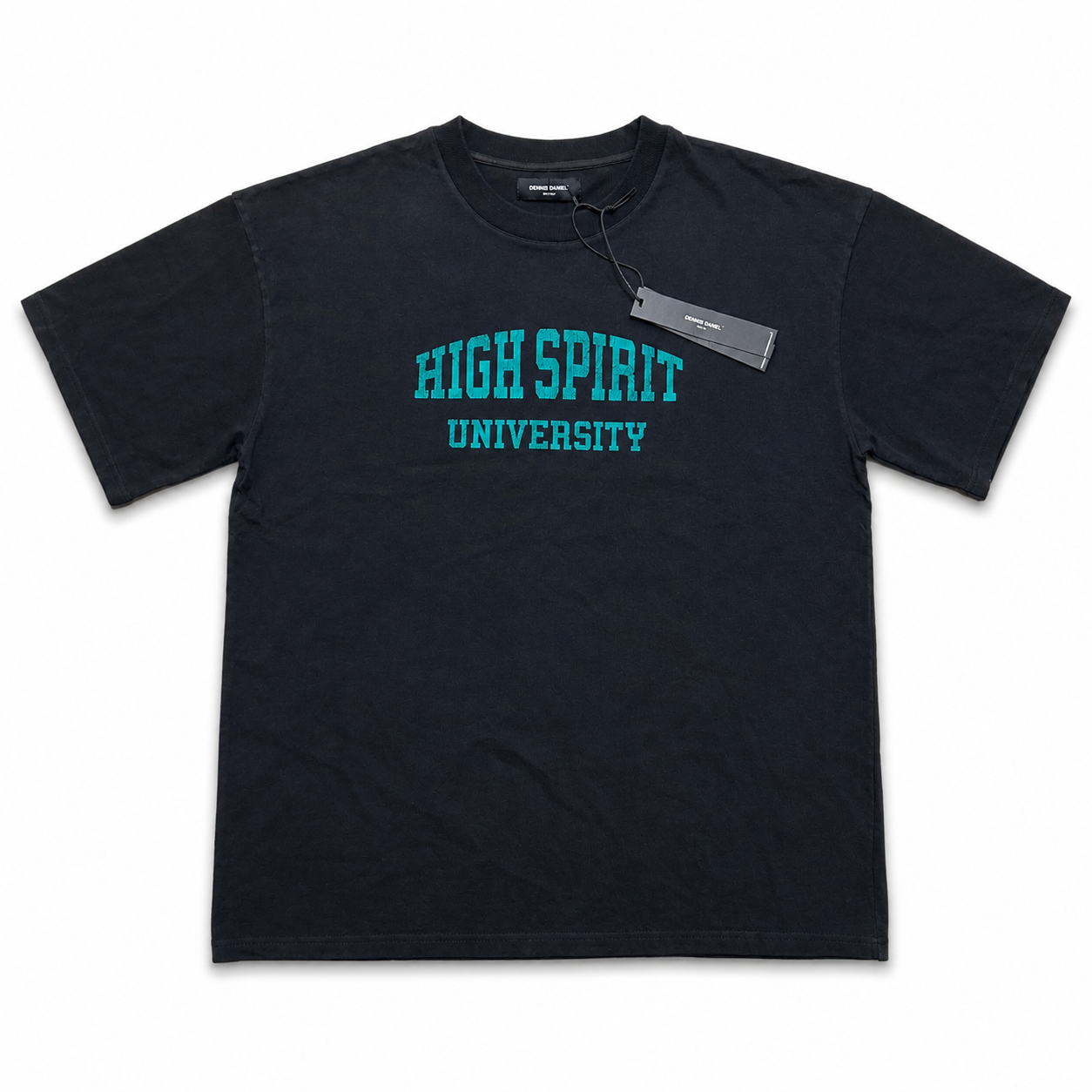 Dennis Daniel University T-Shirt Black