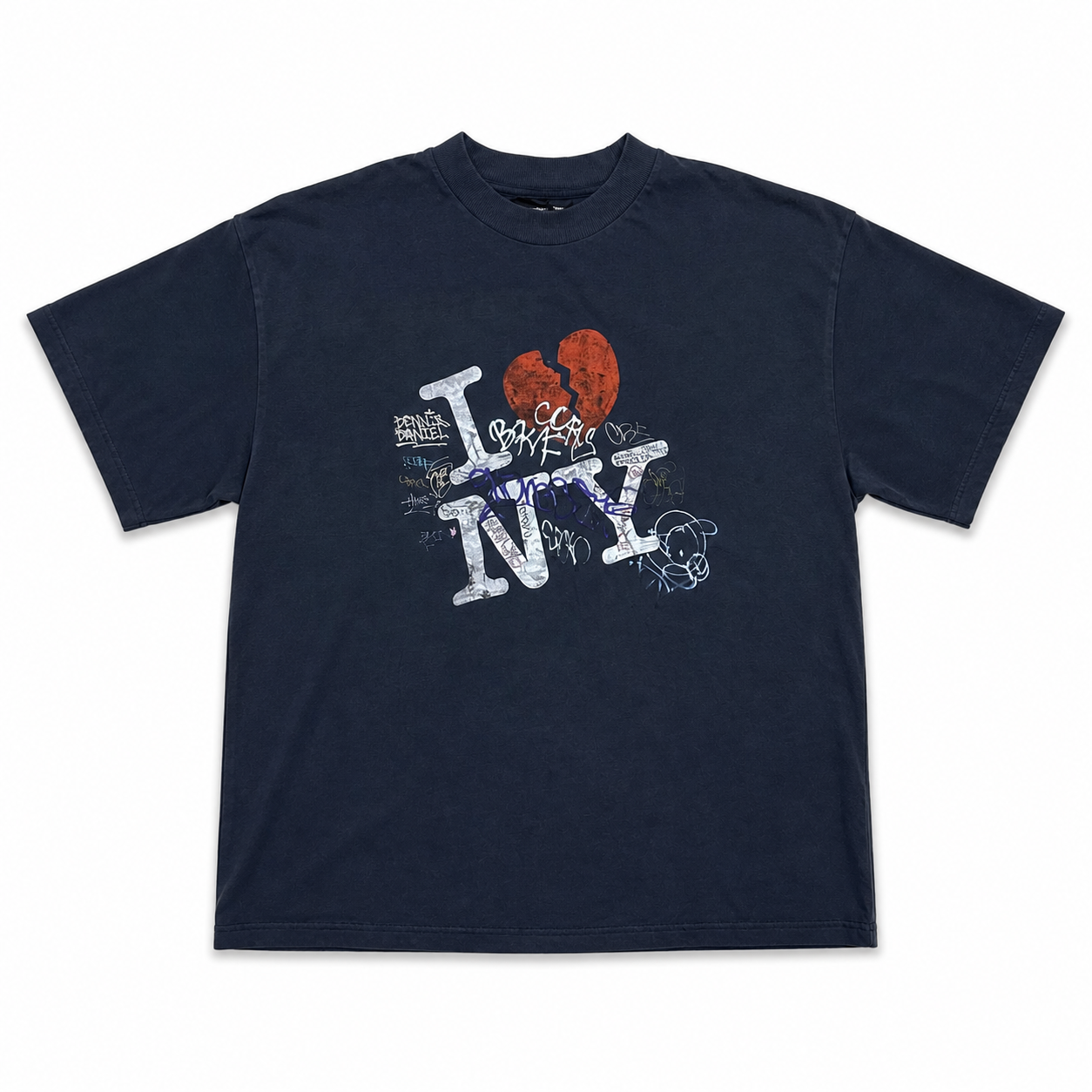 Dennis Daniel I <3 New York T-Shirt navy