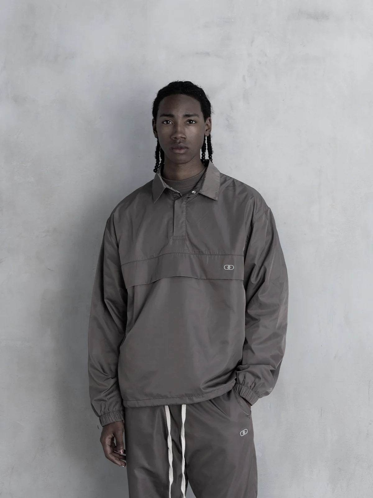 Dennis Daniel Trackshirt Brown (XS/S/M/L/XL/XXL)