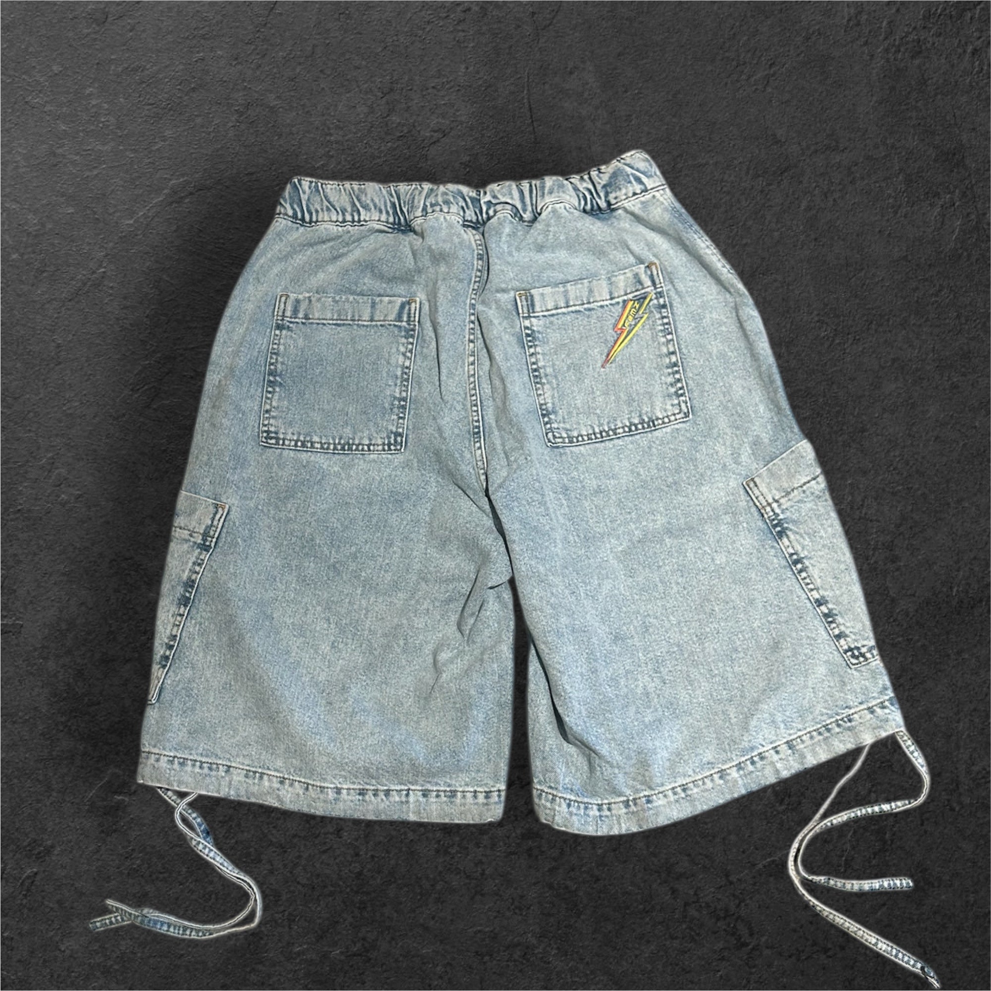 Light Blue Denim Jorts