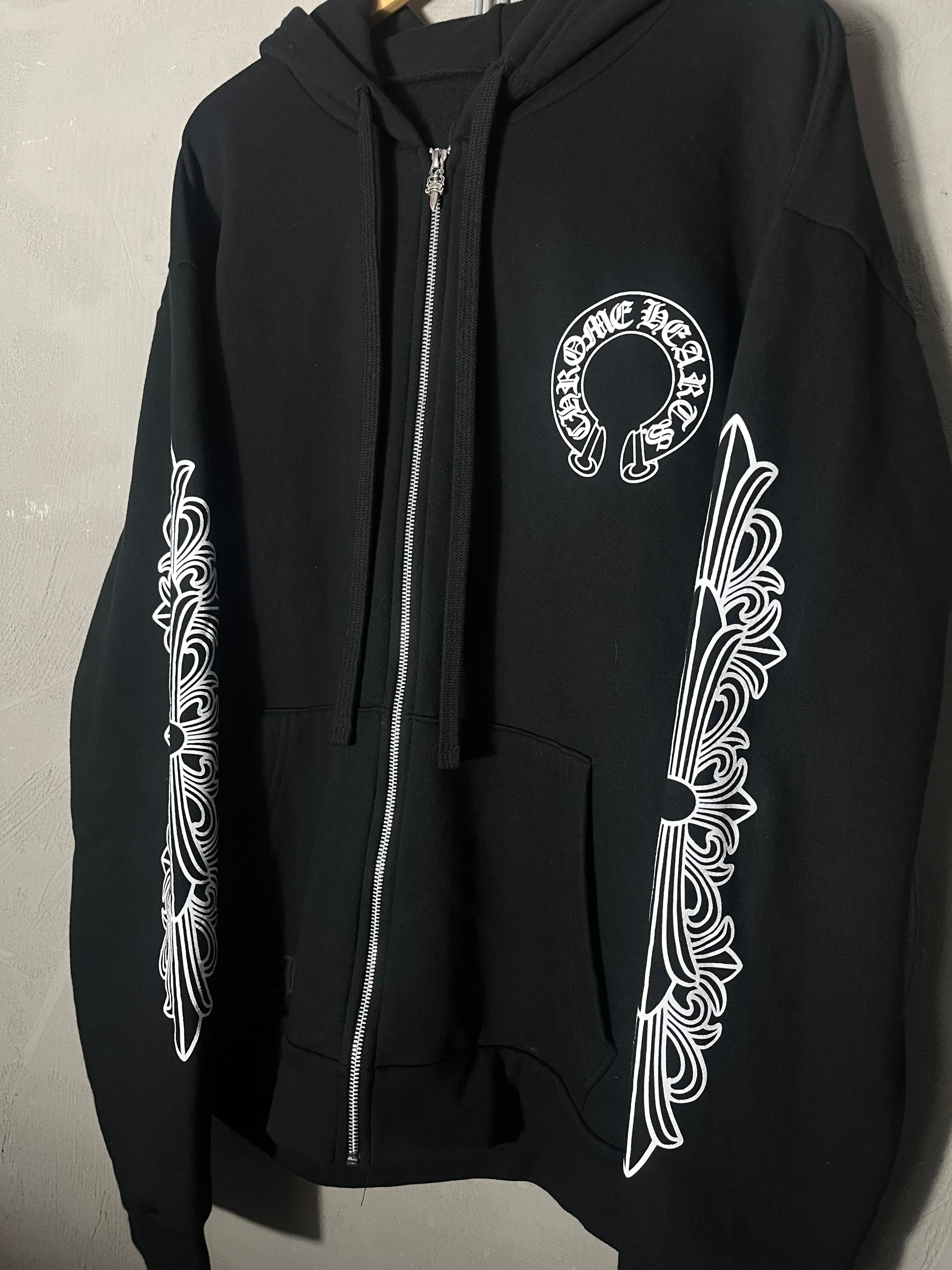 Chrome Hearts Zip Hoodie (XL) Deadstock