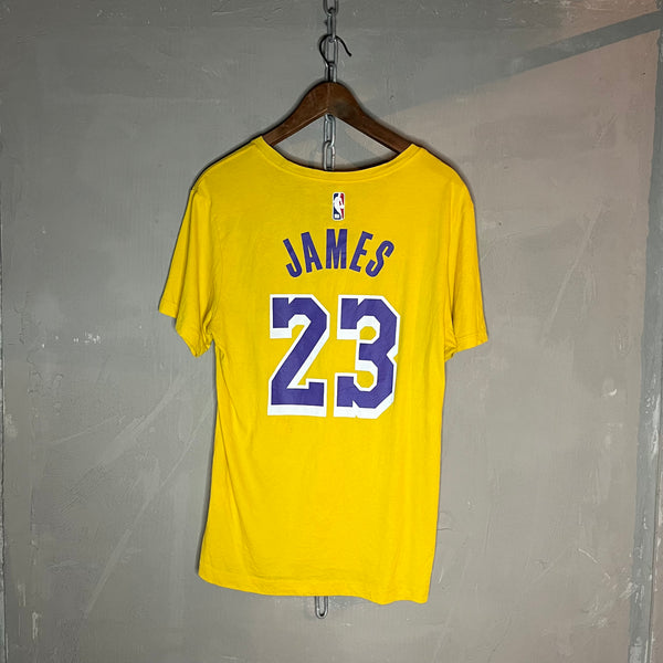 Lebron James Lakers Jersey Vintage T-Shirt (M)