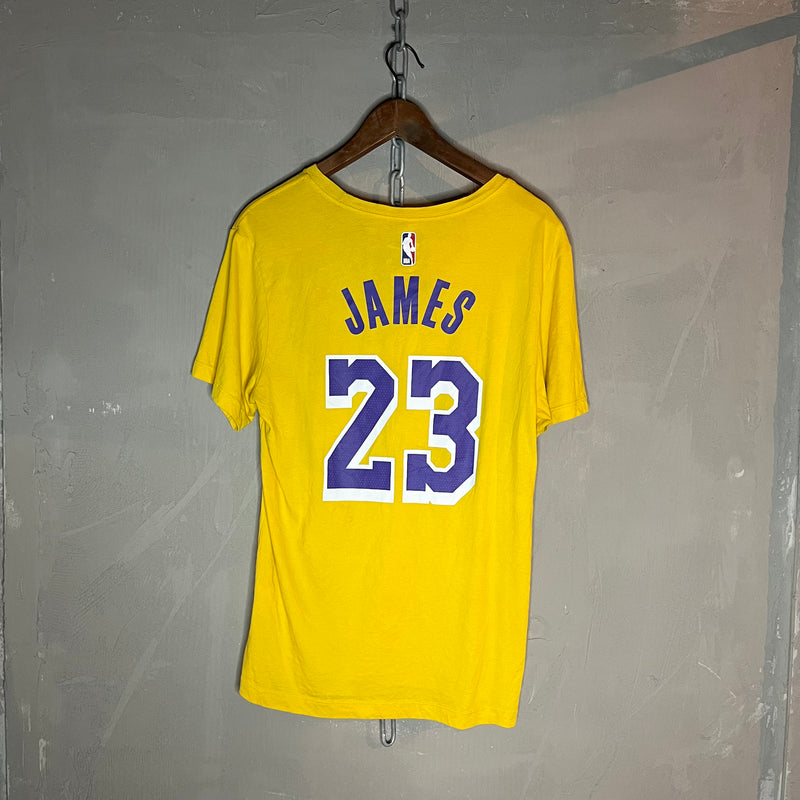 Lebron James Lakers Jersey Vintage T-Shirt (M)