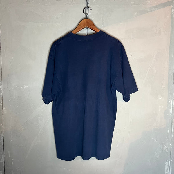 NAVY Vintage T-Shirt (L)