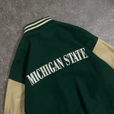 90s Vintage Nike Varsity Jacket Michigan State University (XL)