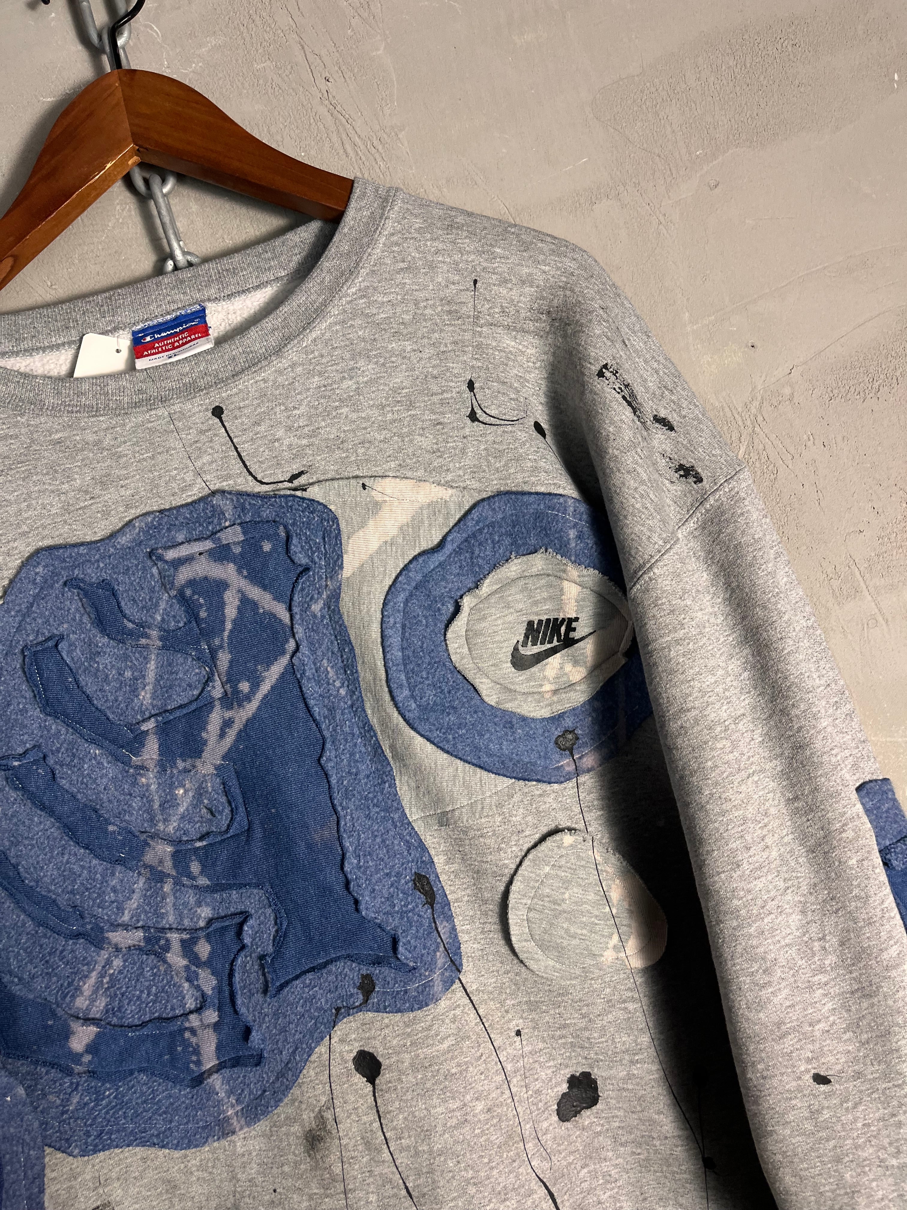 REVICED Nike x Champion Sweater (L-XL)