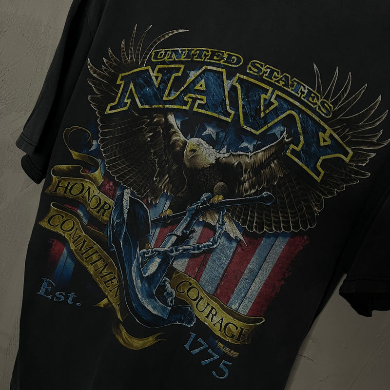 Vintage T-shirt US NAVY 2008 (L)