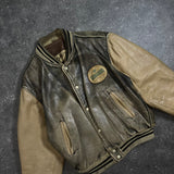 Redskins Full Leather Jacket (L)