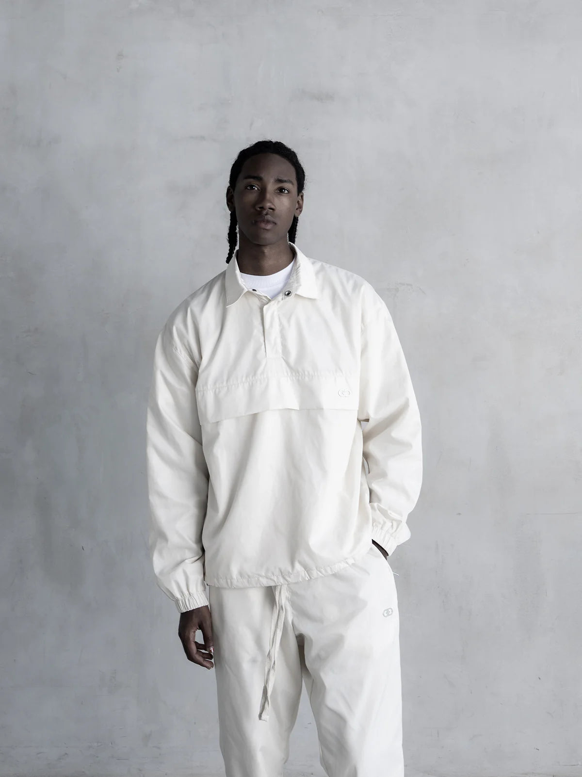 Dennis Daniel Trackshirt Cream (XS/S/M/L/XL/XXL)