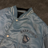 Vintage Sean John Baby Blue Bomber reversible (XXL-3XL)