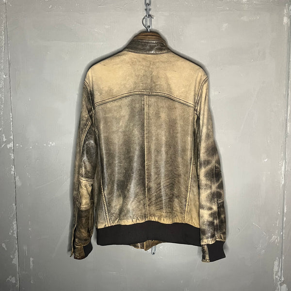 Rare Vintage Leather Jacket (L-XL)