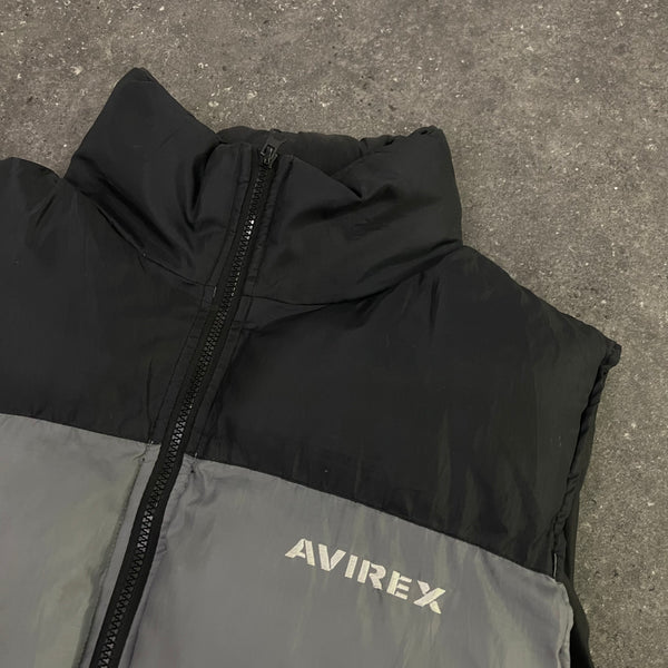 Avirex Puffer Vest Grey/Black (M/L/XL/XXL)