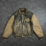 Redskins Full Leather Jacket (L)