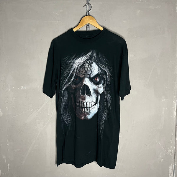 Skull Graphic Vintage T-Shirt (XL)