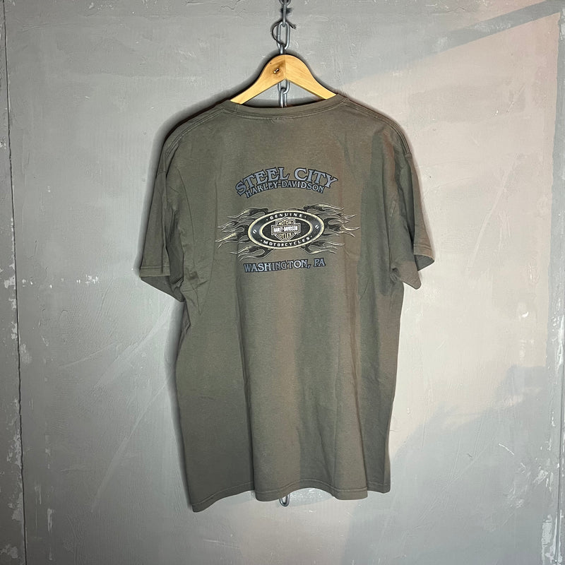 Harley Davidson Vintage T-Shirt (L-XL)