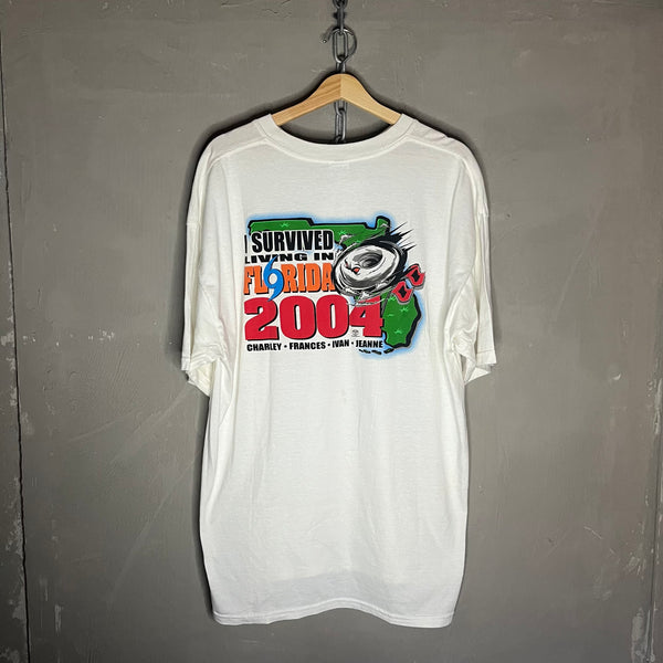 2004 USA Hurricane Vintage T-Shirt (XL-XXL)