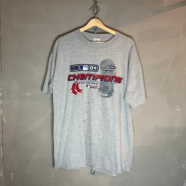 2004 Red Sox Championship Vintage T-Shirt (L)