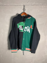 REVICED University of Miami Hoodie Jacket (S)