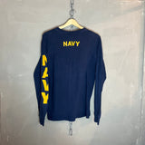 Navy Vintage T-Shirt Longsleeve