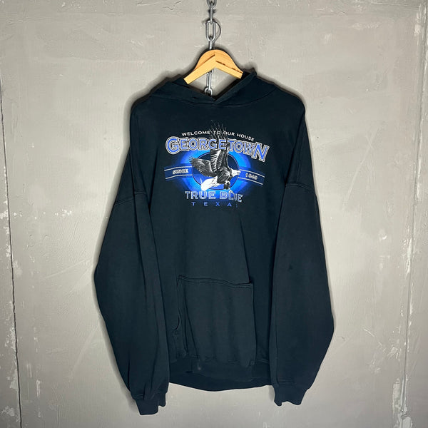 Georgetown Eagle Vintage Hoodie (XXL)