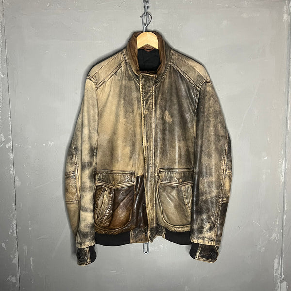 Rare Vintage Leather Jacket (L-XL)