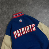 90s Vintage Nike Varsity Jacket New England Patriots (L)