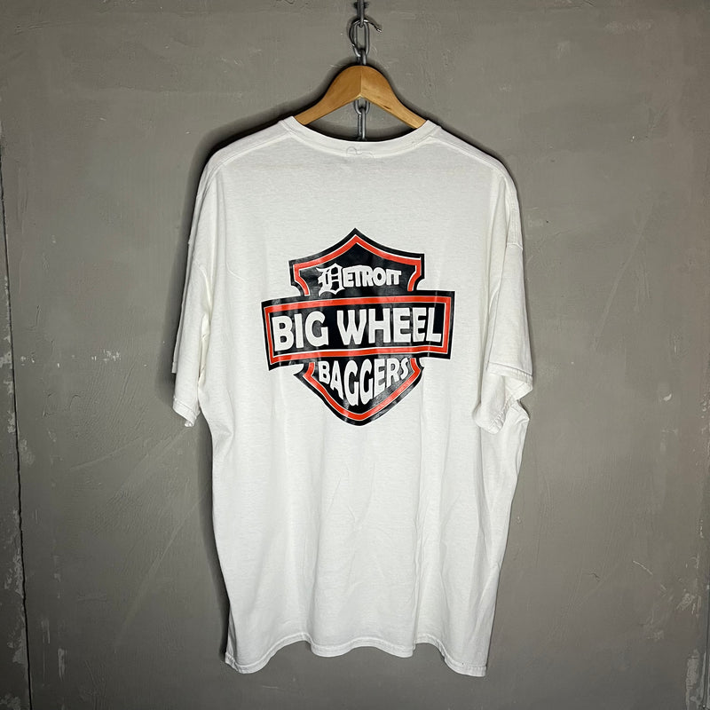 Big Wheel Detroit Vintage T-Shirt (XXL)