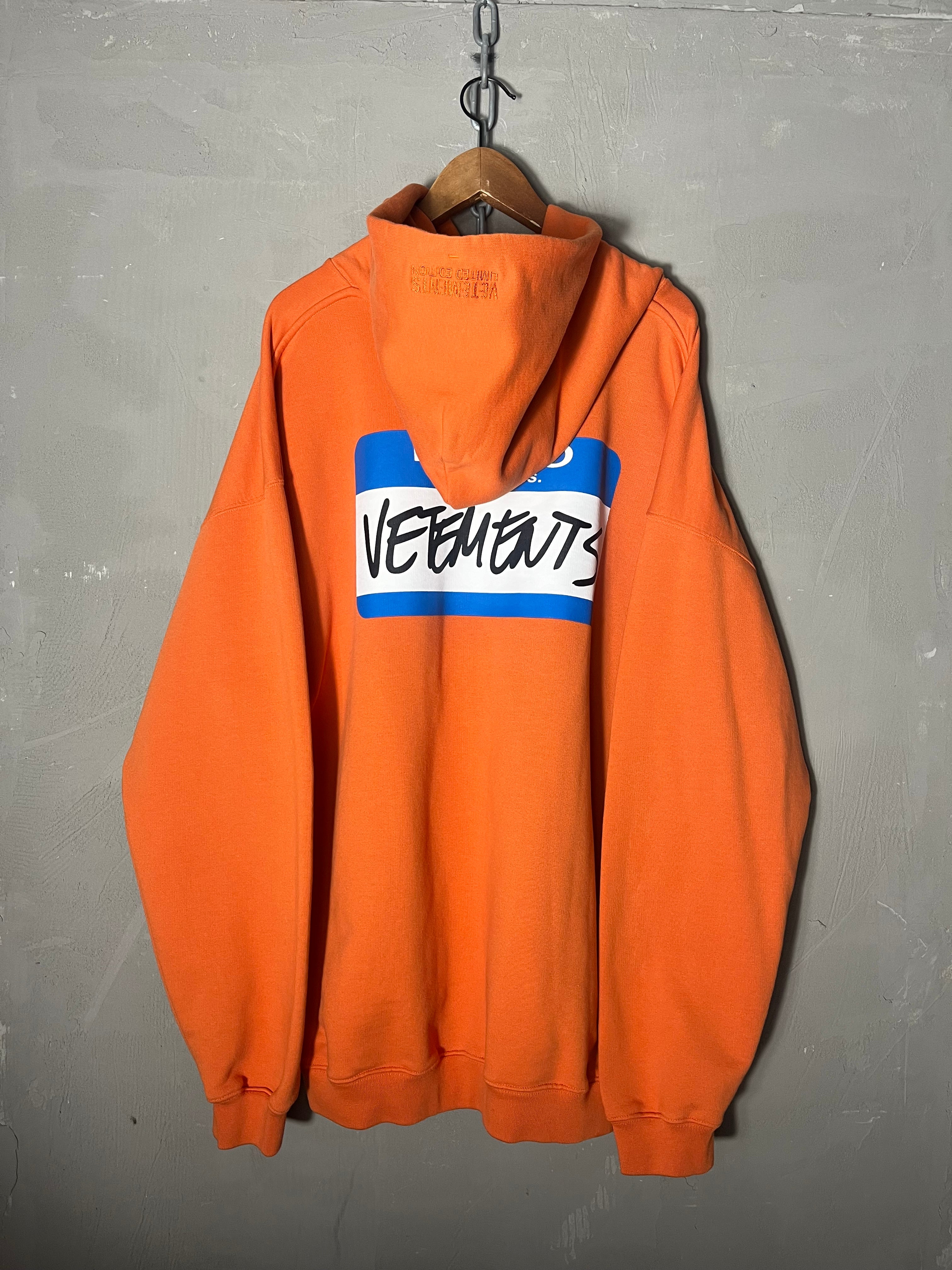 Vetements Name Hoodie (XL-XXL)