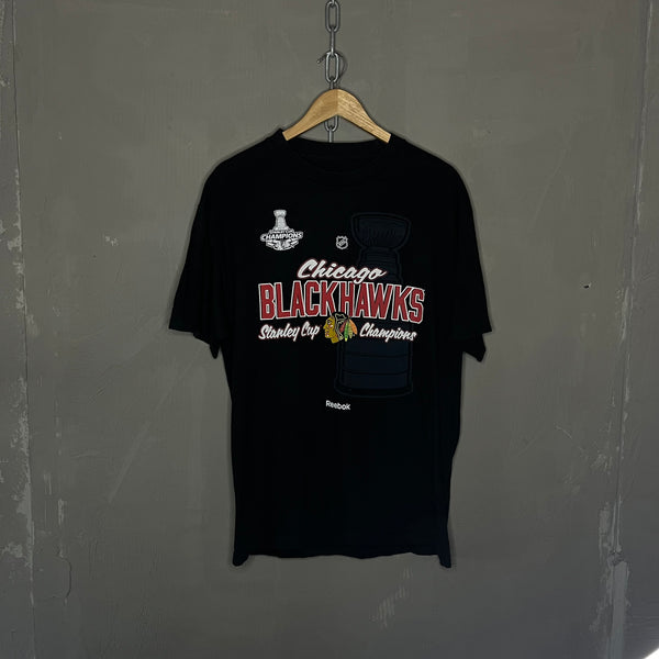 Vintage T-shirt Chicago NHL Championship (M-L)