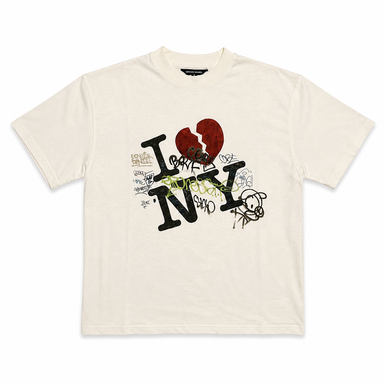 Dennis Daniel I <3 New York Shirt cream