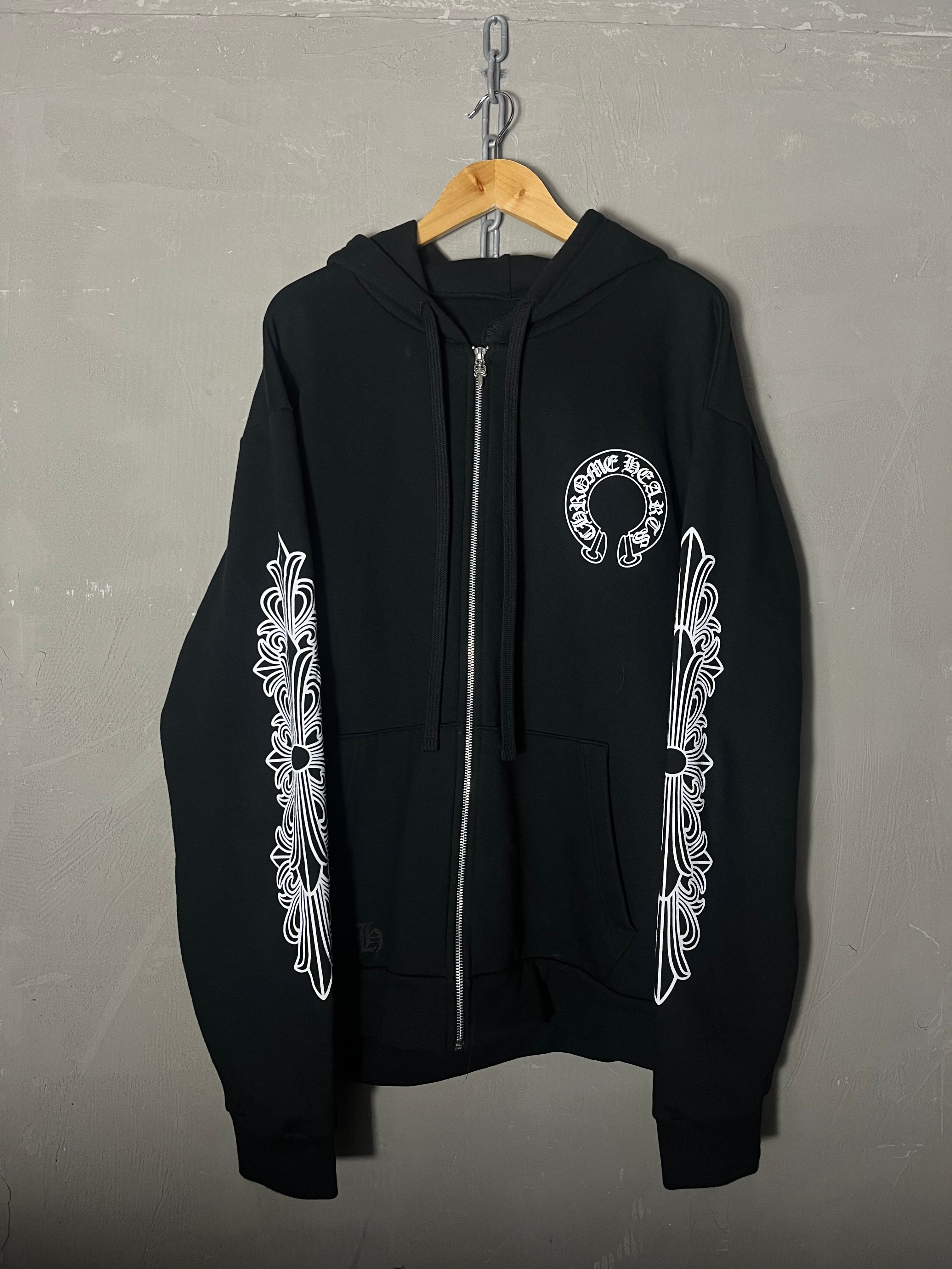 Chrome Hearts Zip Hoodie (XL) Deadstock