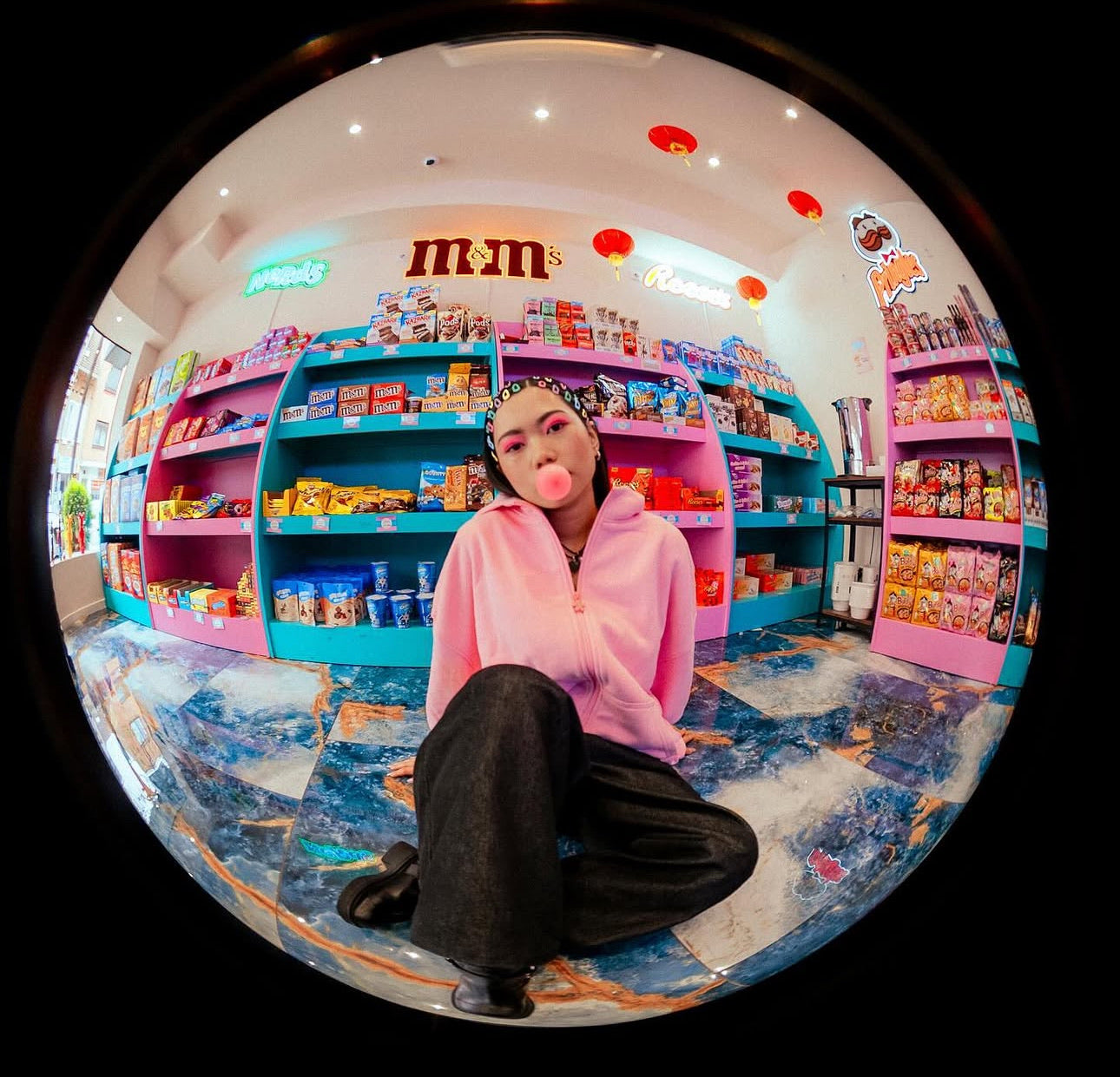 Herisson Double Layered Zip Pink (L/XL)