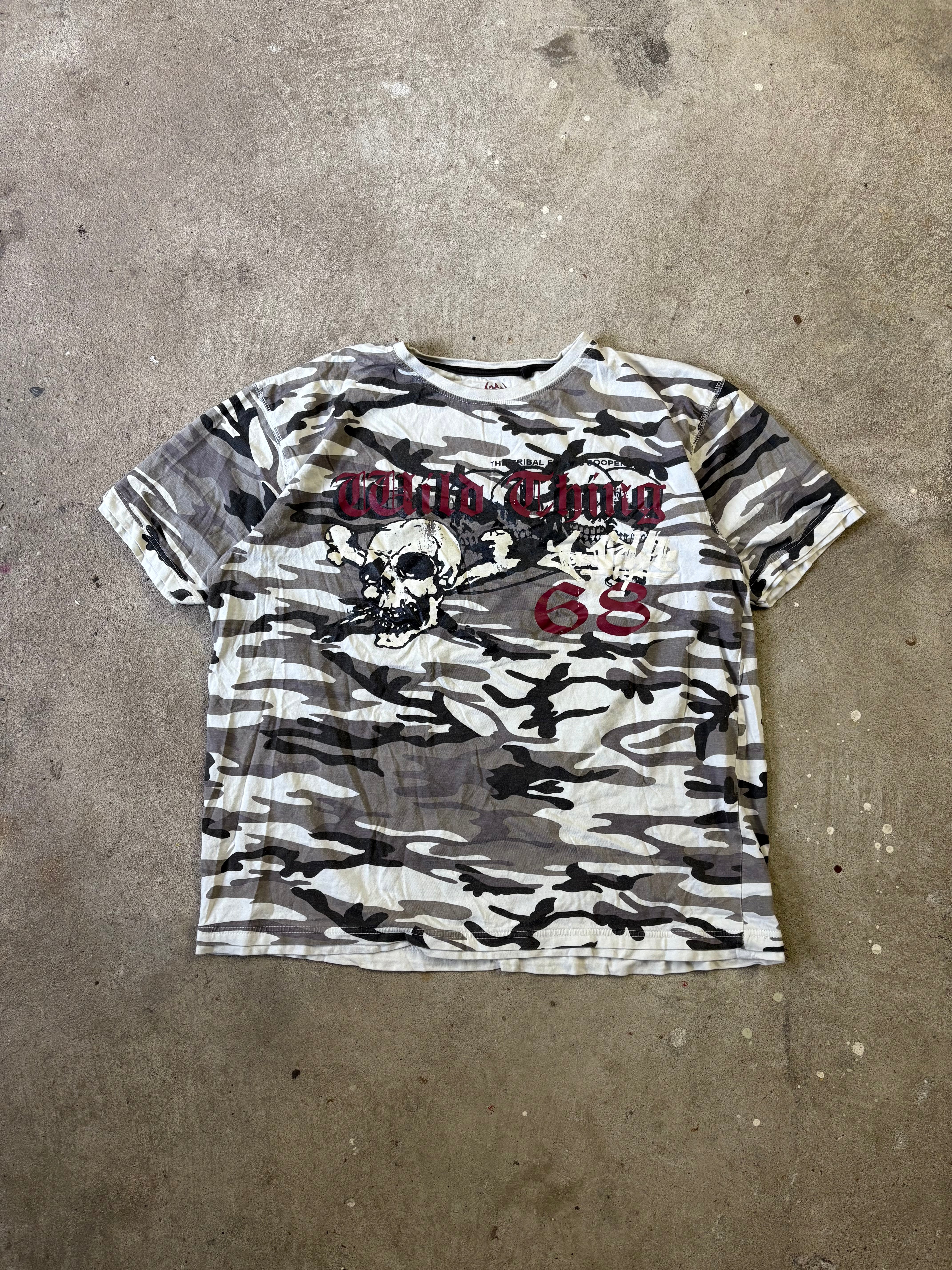Vintage Camo T-shirt (XL)
