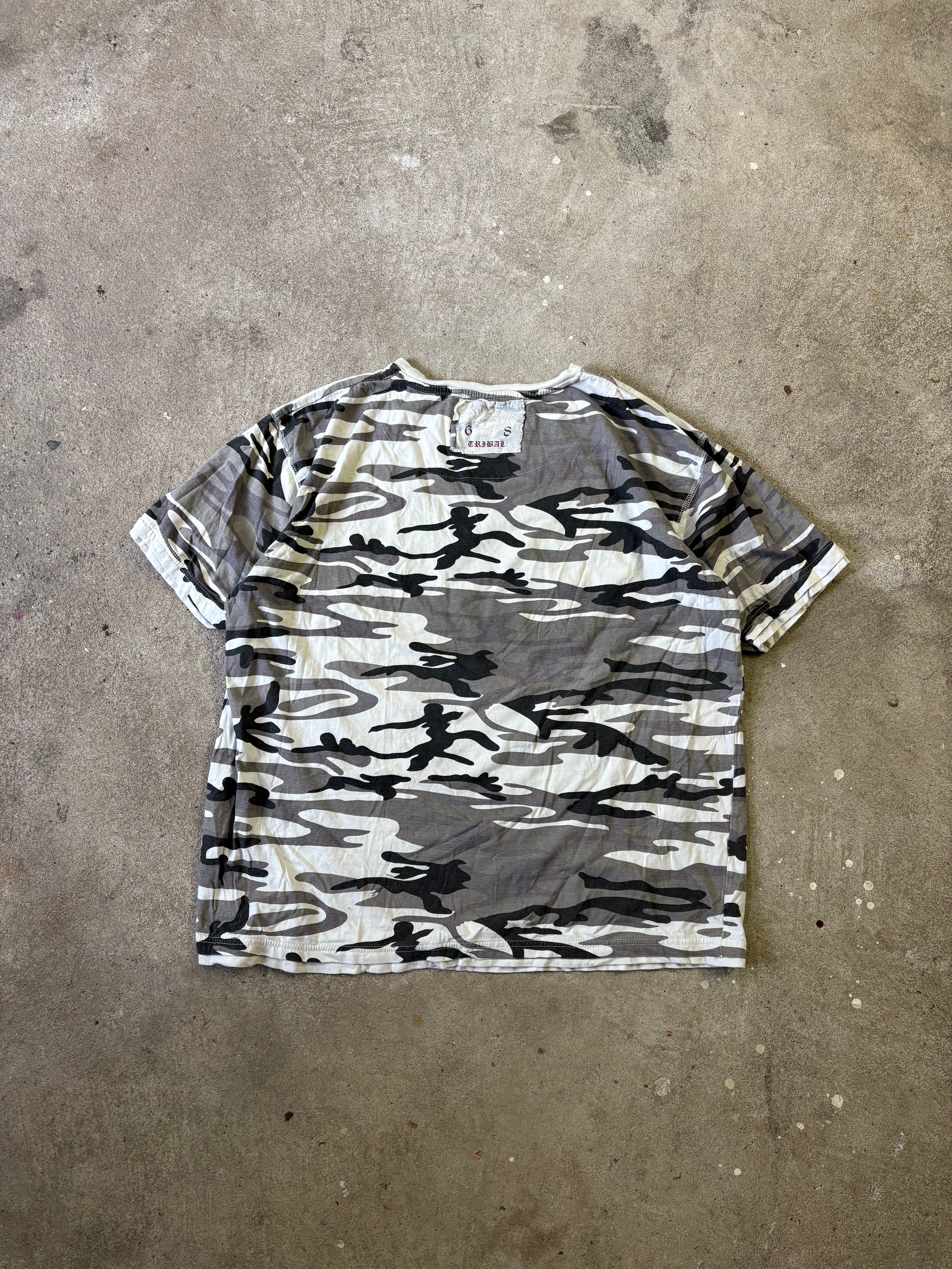 Vintage Camo T-shirt (XL)