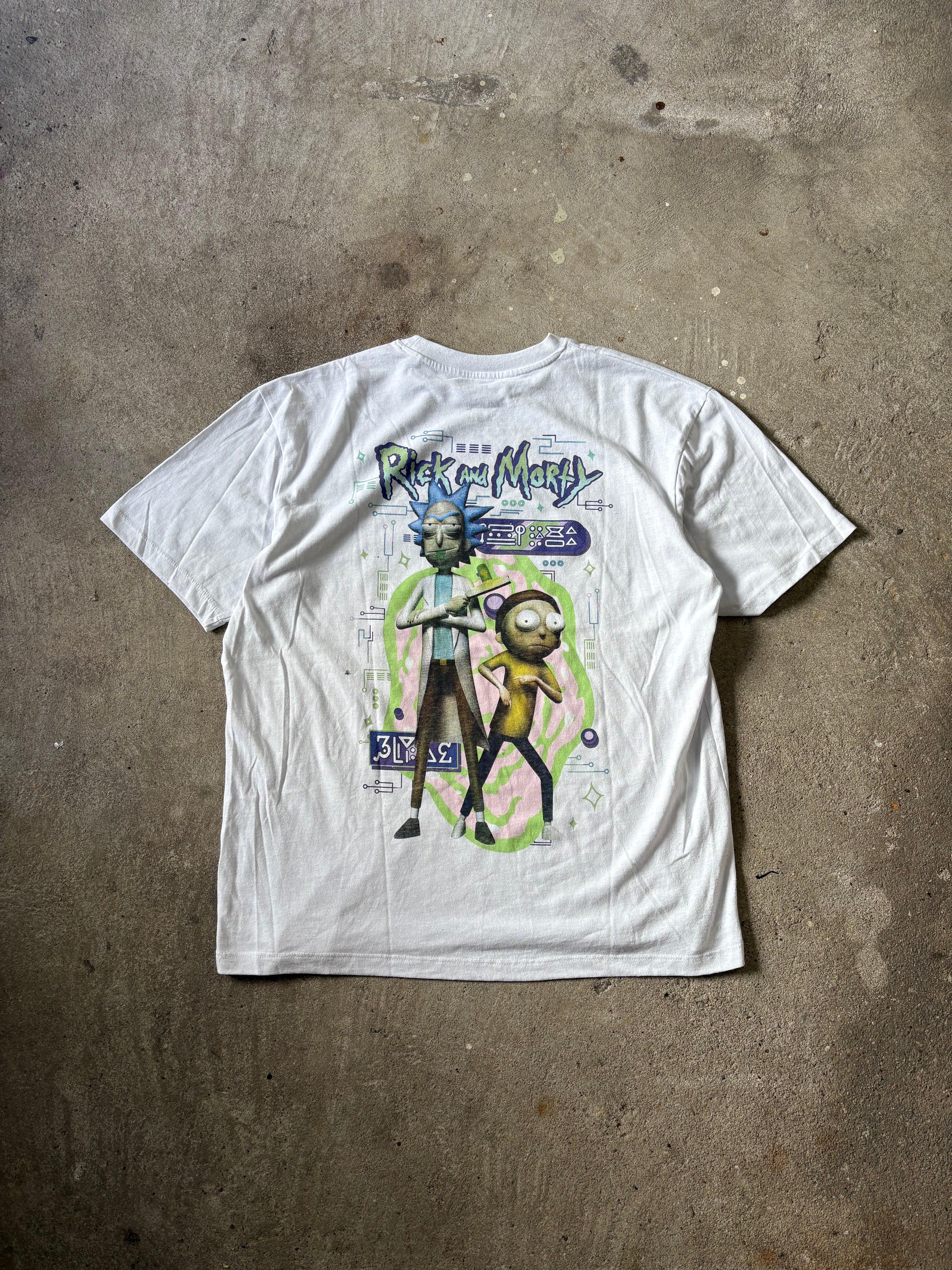 Rick and Morty Vintage T-shirt (L)
