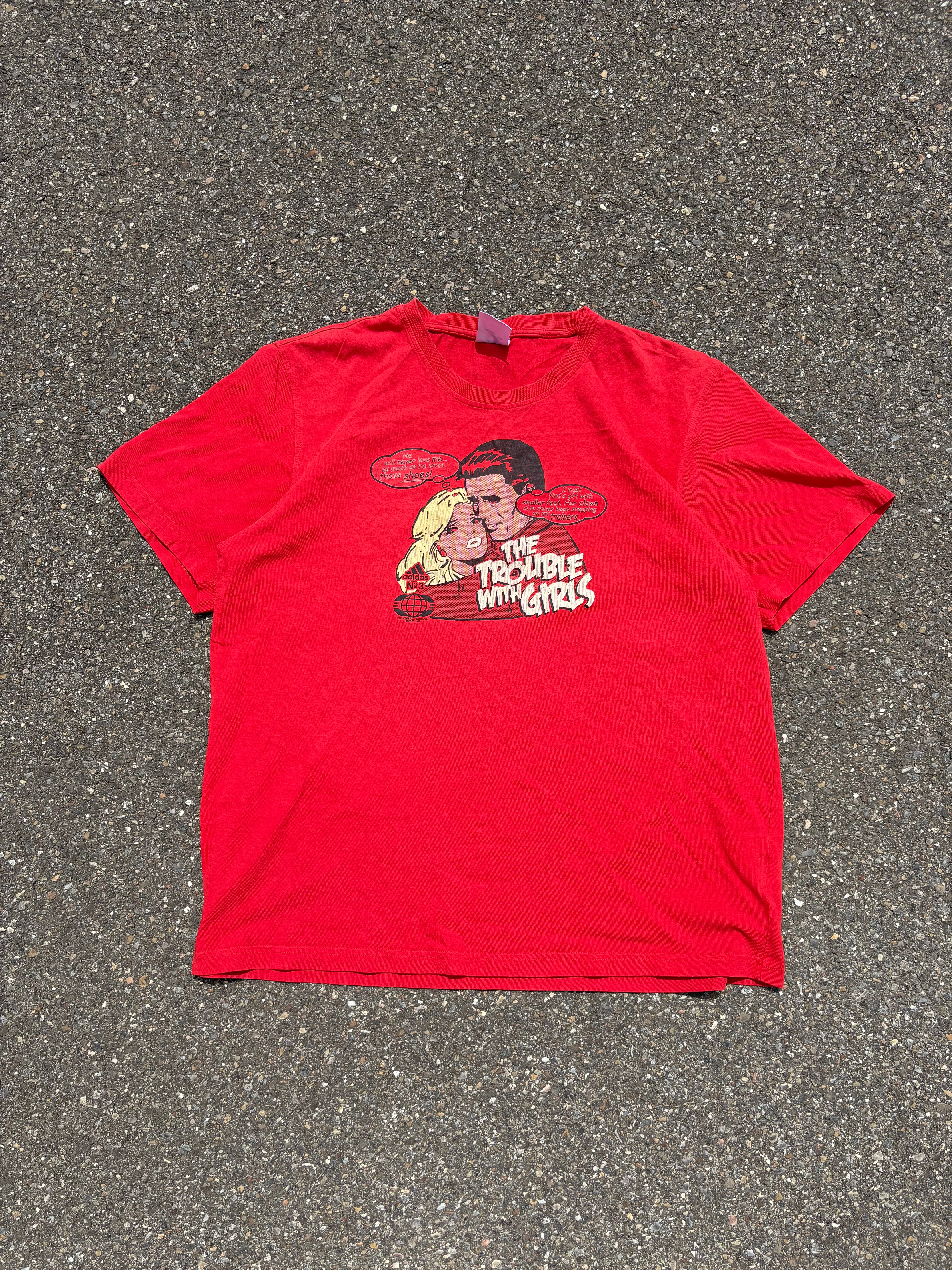 Adidas Vintage T-shirt (XL)
