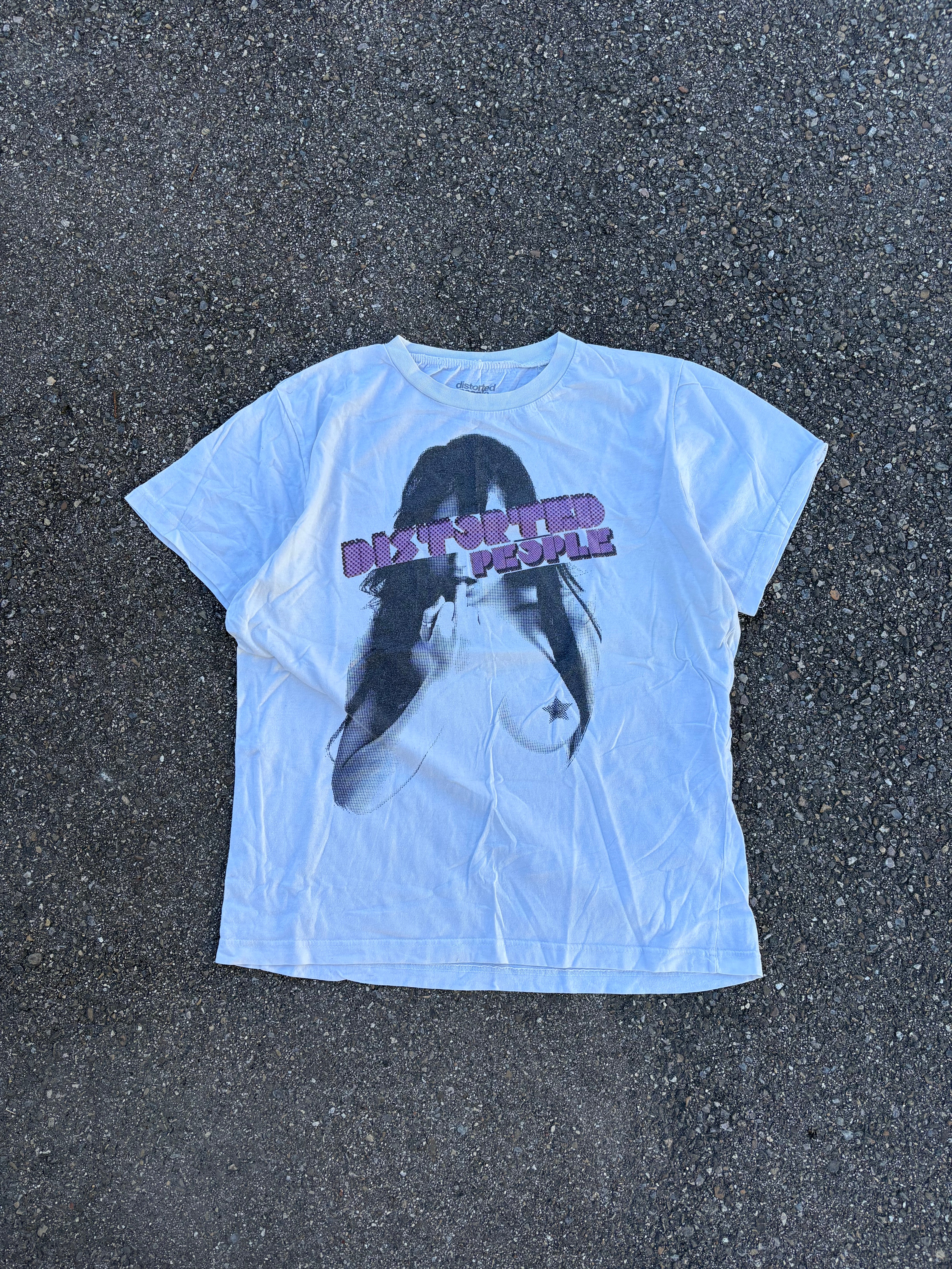 Distorted People Vintage T-shirt (XL)