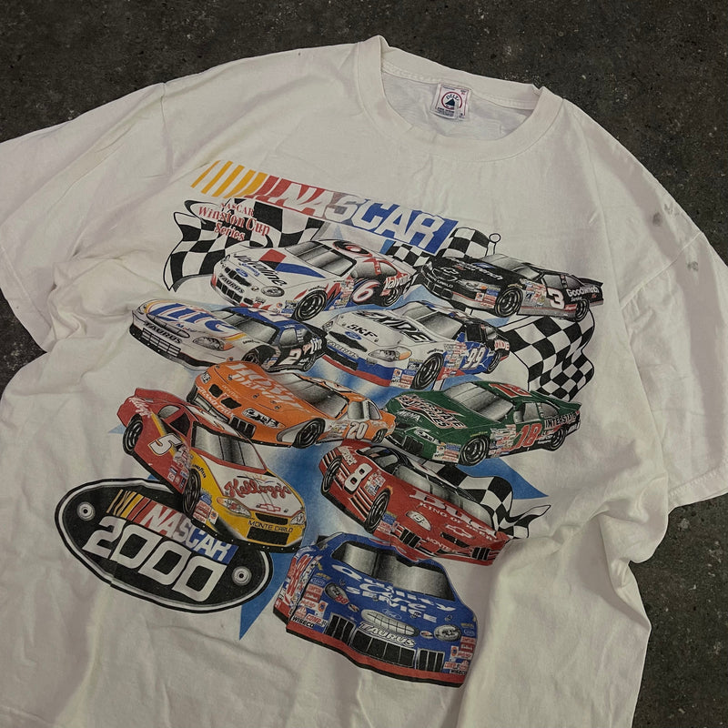 2000 Vintage NASCAR T-Shirt (L-XL)