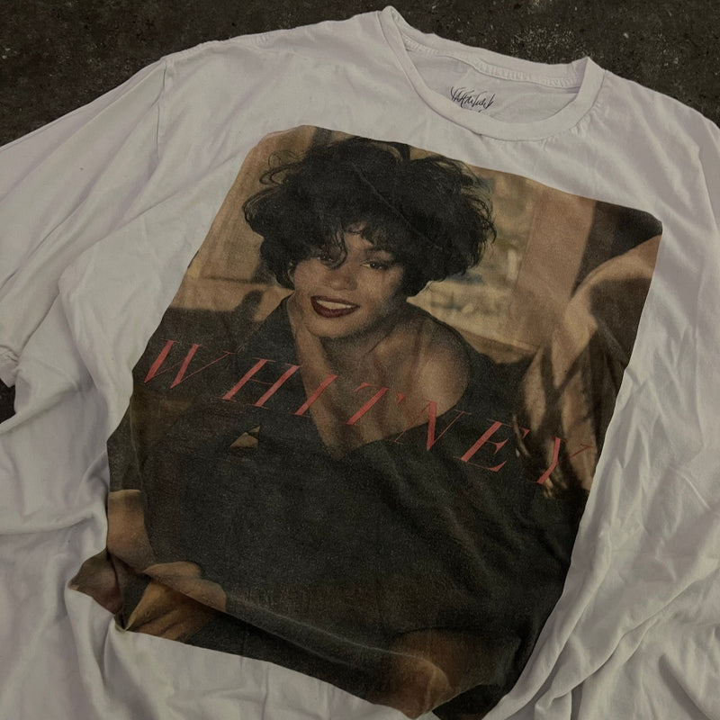 Whitney Houston Vintage T-Shirt (L-XL)
