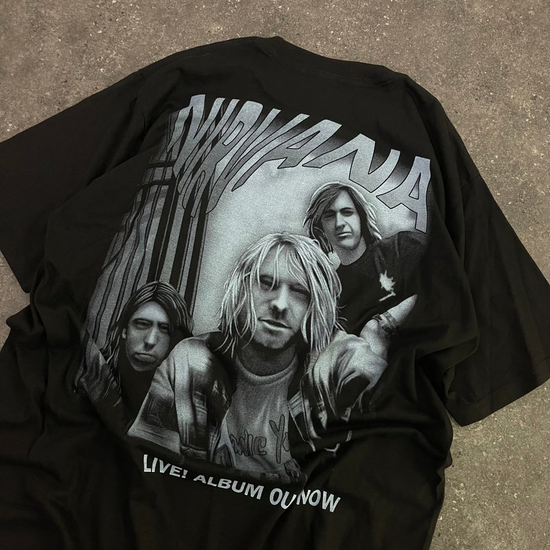 90s Nirvana Vintage T-Shirt (L-XL)