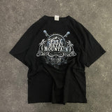 Full Mental Mountain Vintage T-Shirt (L)