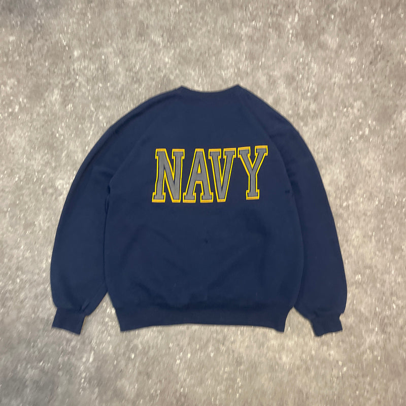 Vintage US Navy Crewneck (L/XL)