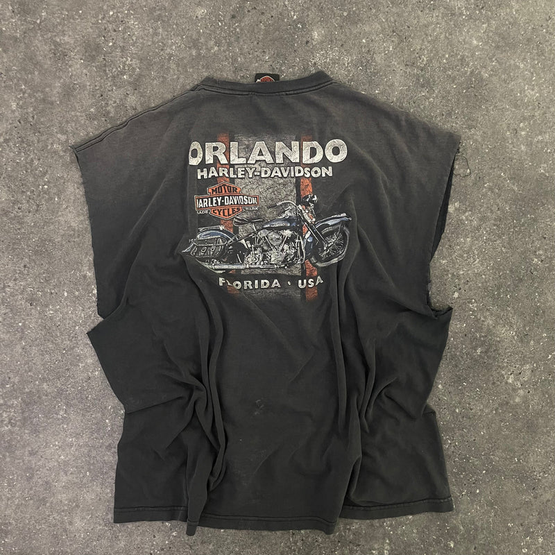 Vintage Harley Davidson Sleveless T-Shirt (XXL)