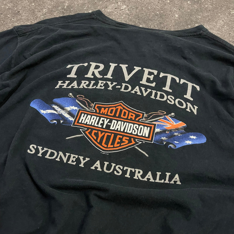 2007 Vintage Harley Davidson T-Shirt (M-L)